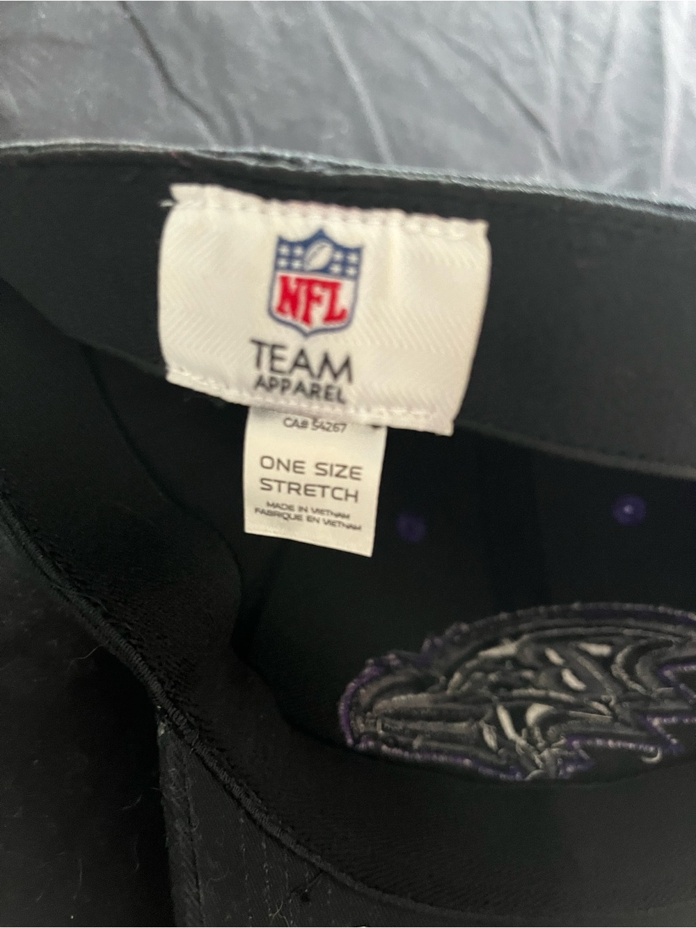 NFL Baltimore Ravens Hat one size stretch - Picture 7 of 9